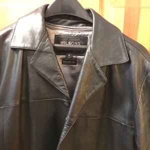 Wilson’s Leather Pelle Studio Leather Coat